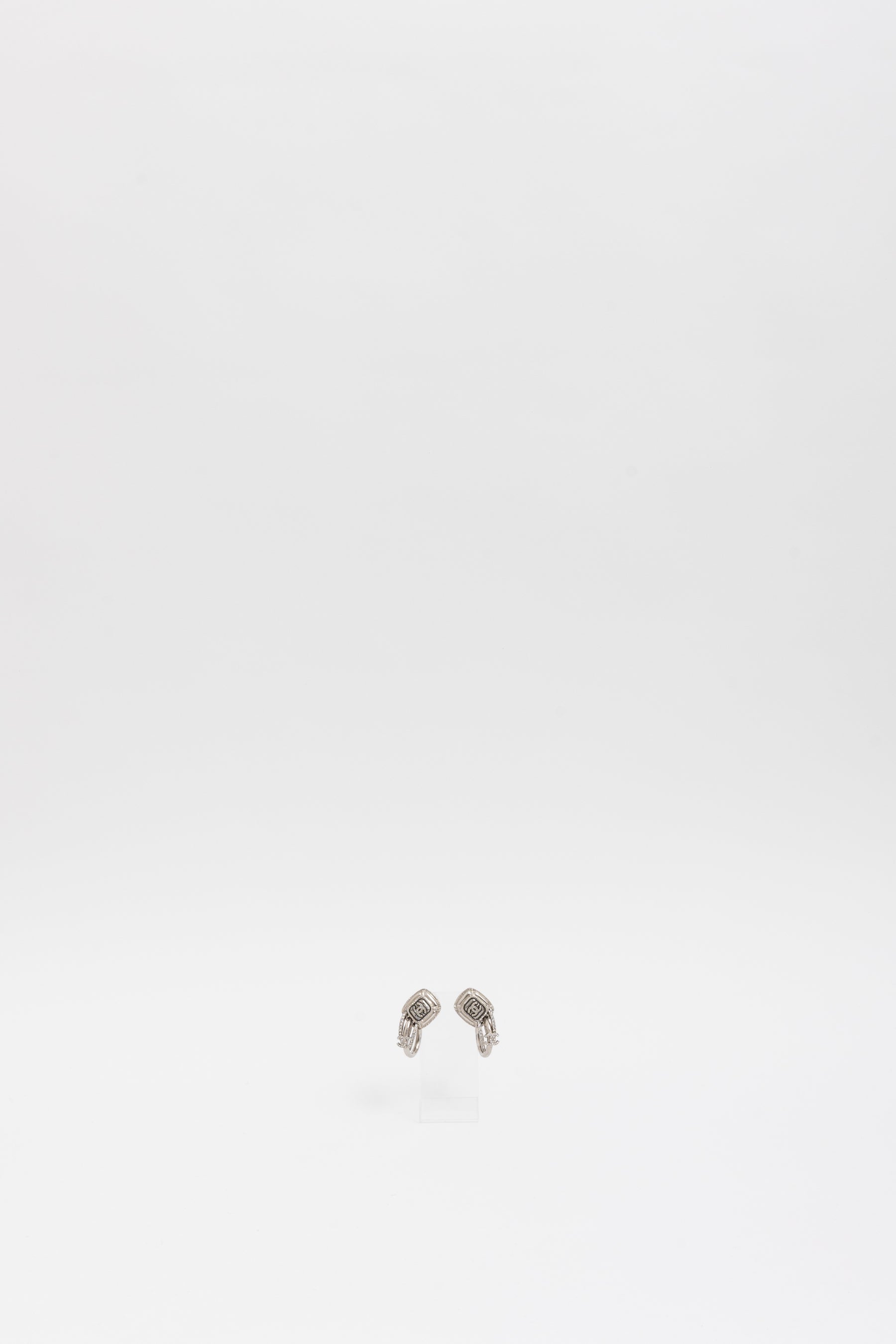 CC Drop Earrings
