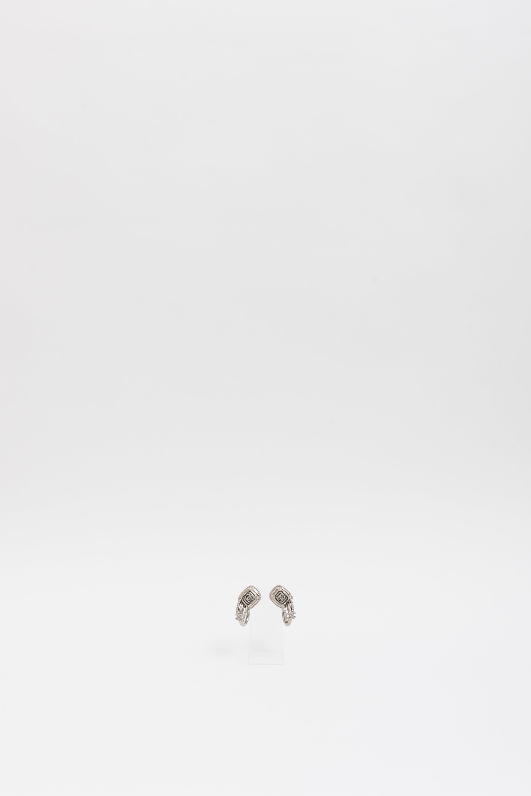 CC Drop Earrings