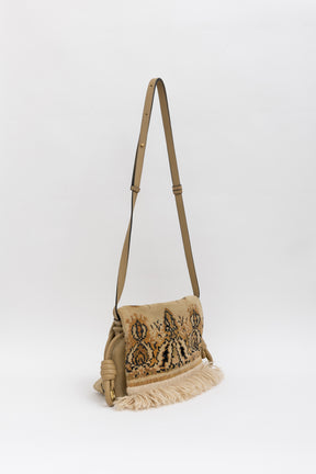 Small Flamenco Tapestry Crossbody Bag