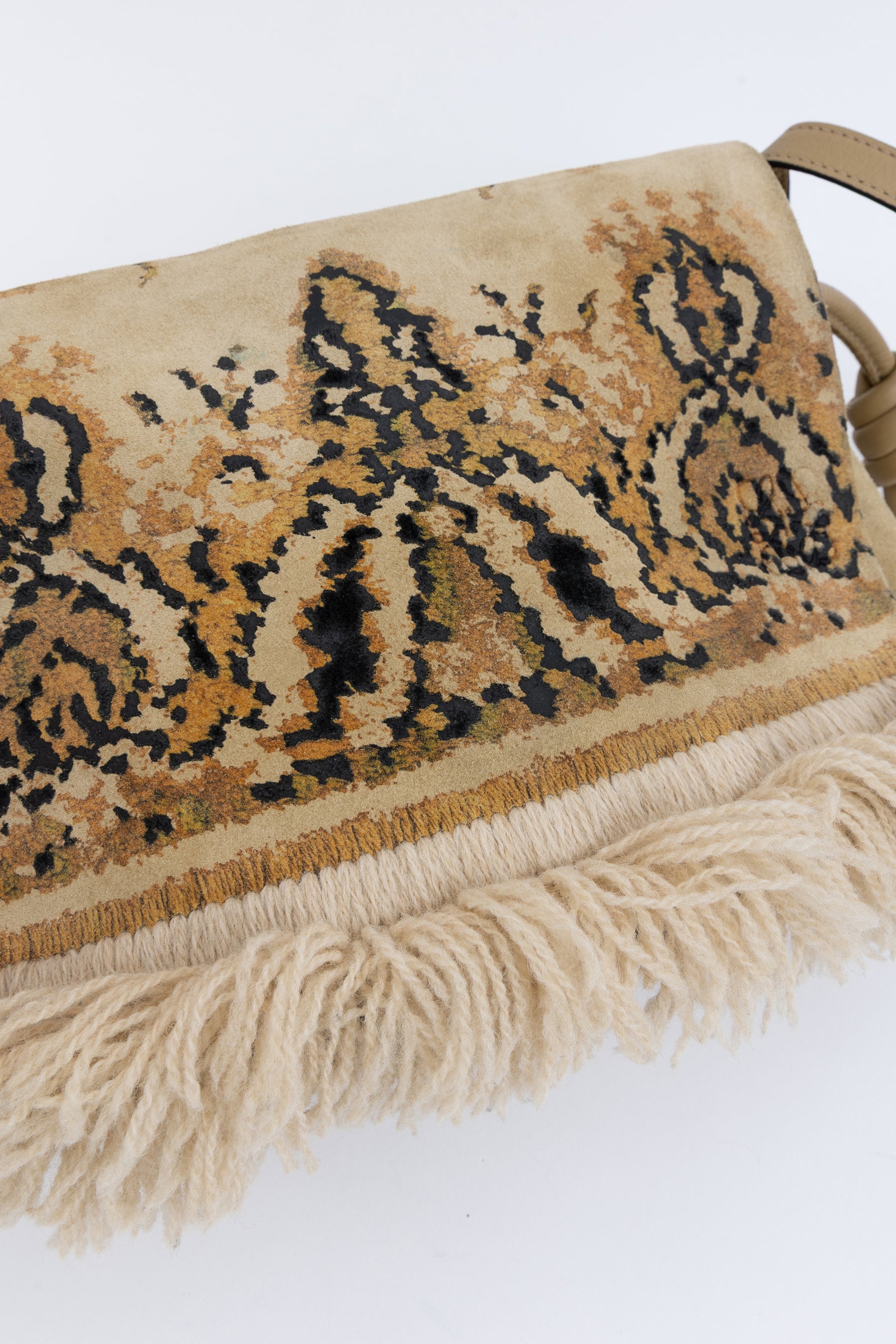 Small Flamenco Tapestry Crossbody Bag
