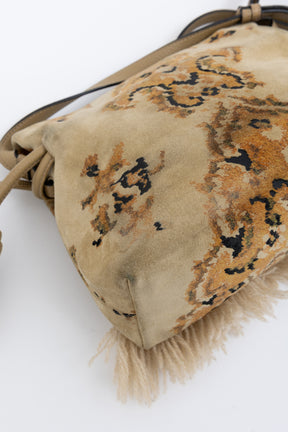 Small Flamenco Tapestry Crossbody Bag