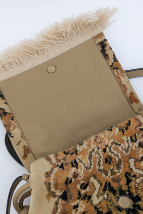 Small Flamenco Tapestry Crossbody Bag