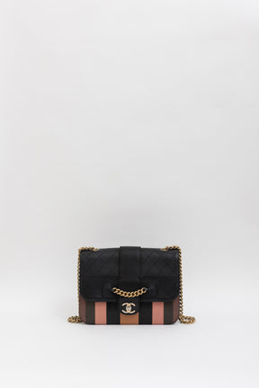 Front Chain Flap Bag