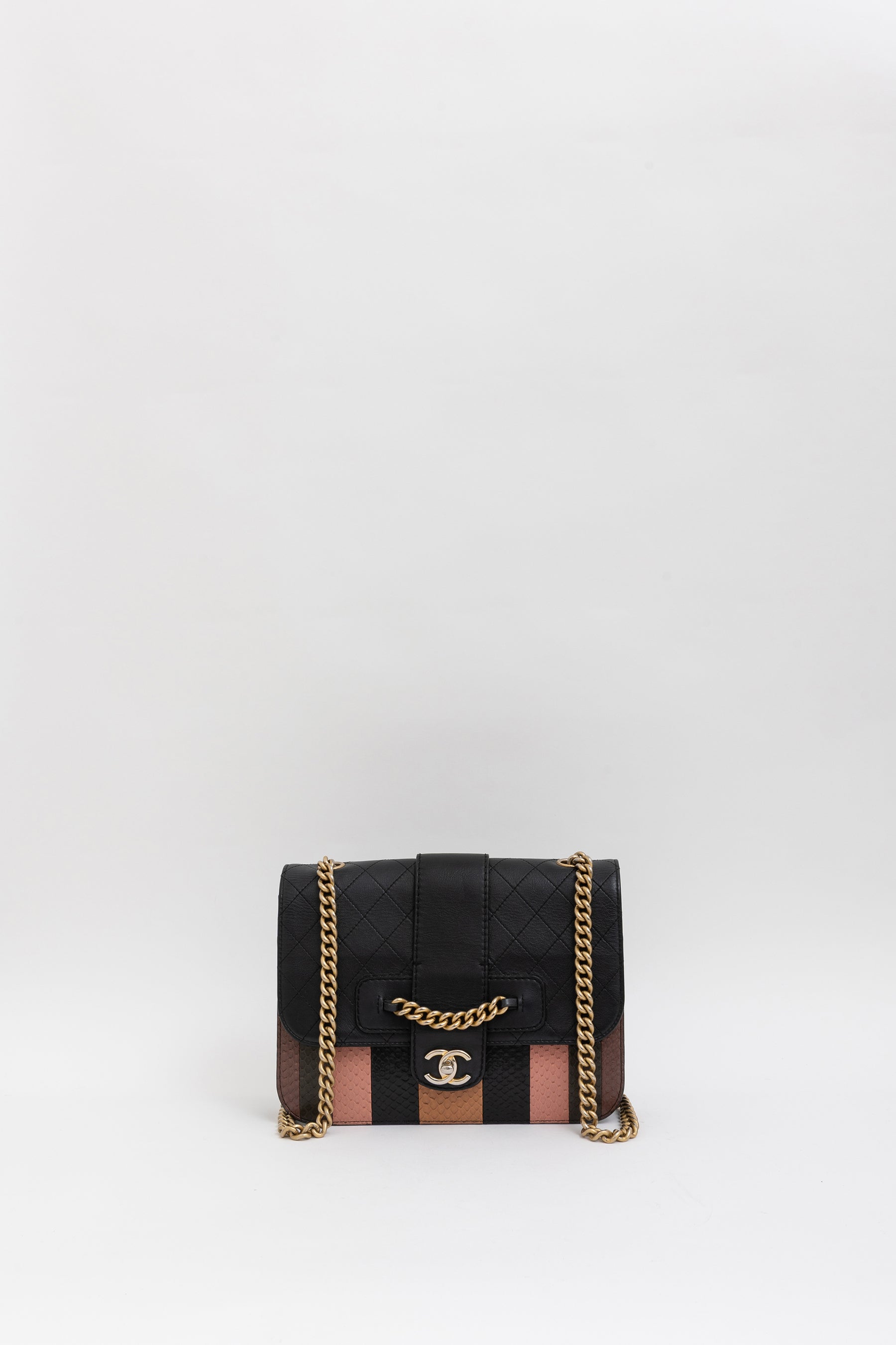 Front Chain Flap Bag