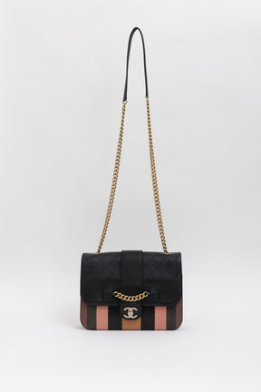 Front Chain Flap Bag