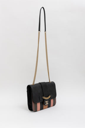Front Chain Flap Bag