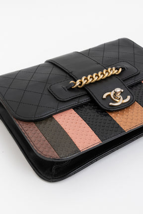 Front Chain Flap Bag