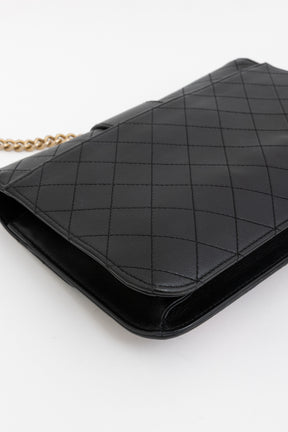 Front Chain Flap Bag