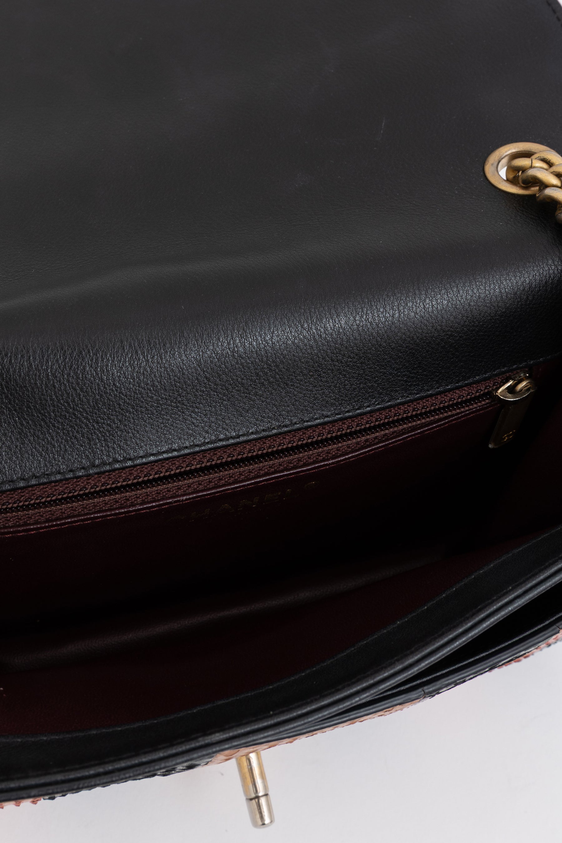 Front Chain Flap Bag