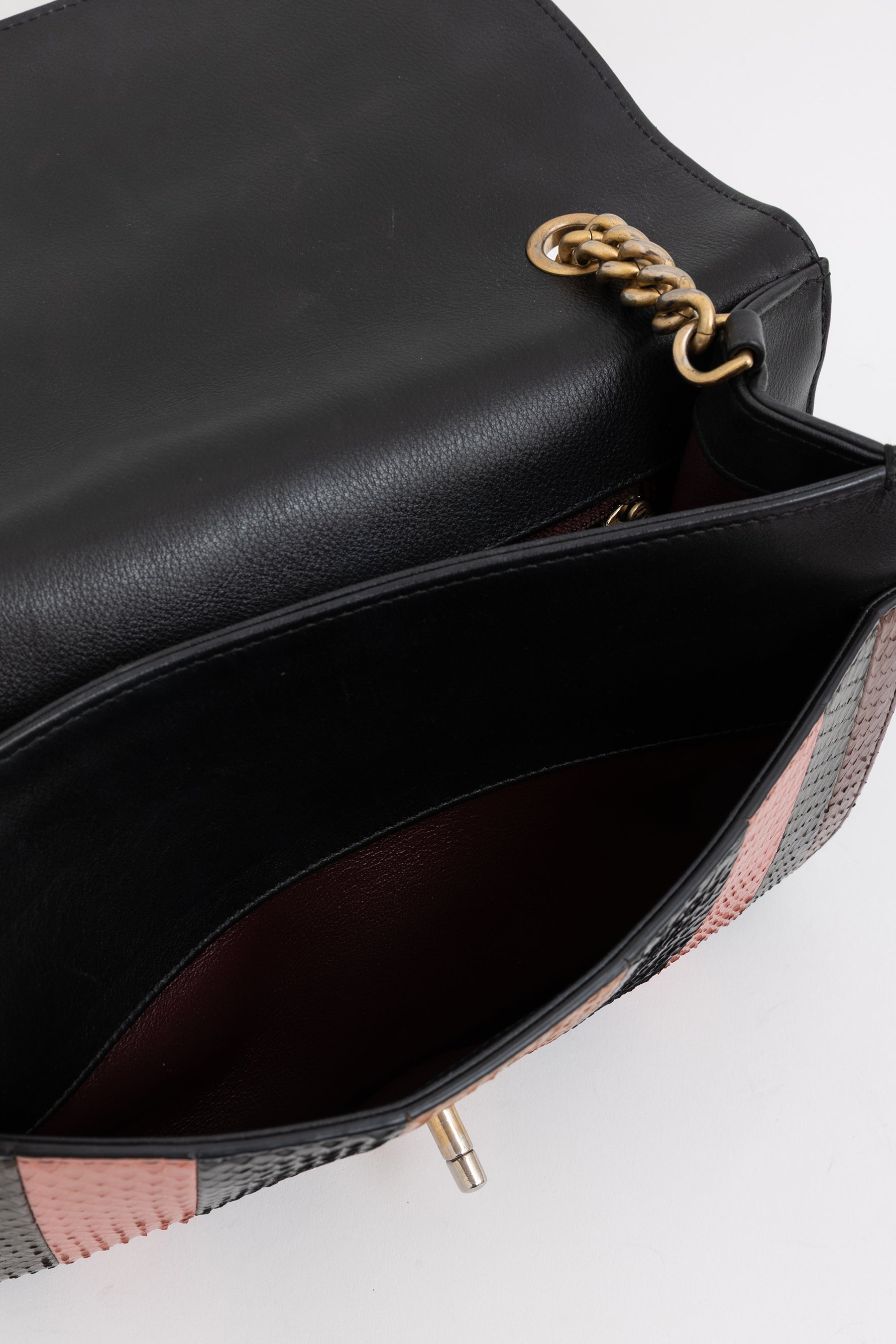 Front Chain Flap Bag