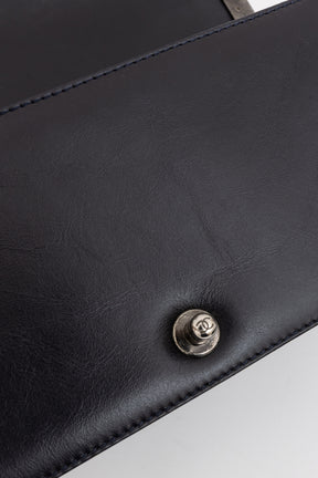 Boy Top Handle Chain Around Bag