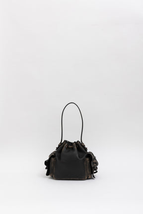 Multipocket Mini Bucket Bag