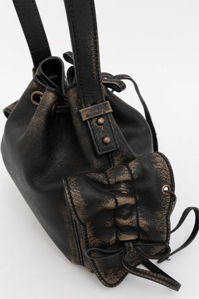 Multipocket Mini Bucket Bag