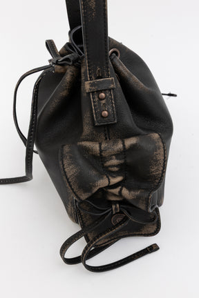 Multipocket Mini Bucket Bag