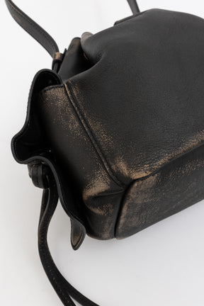 Multipocket Mini Bucket Bag