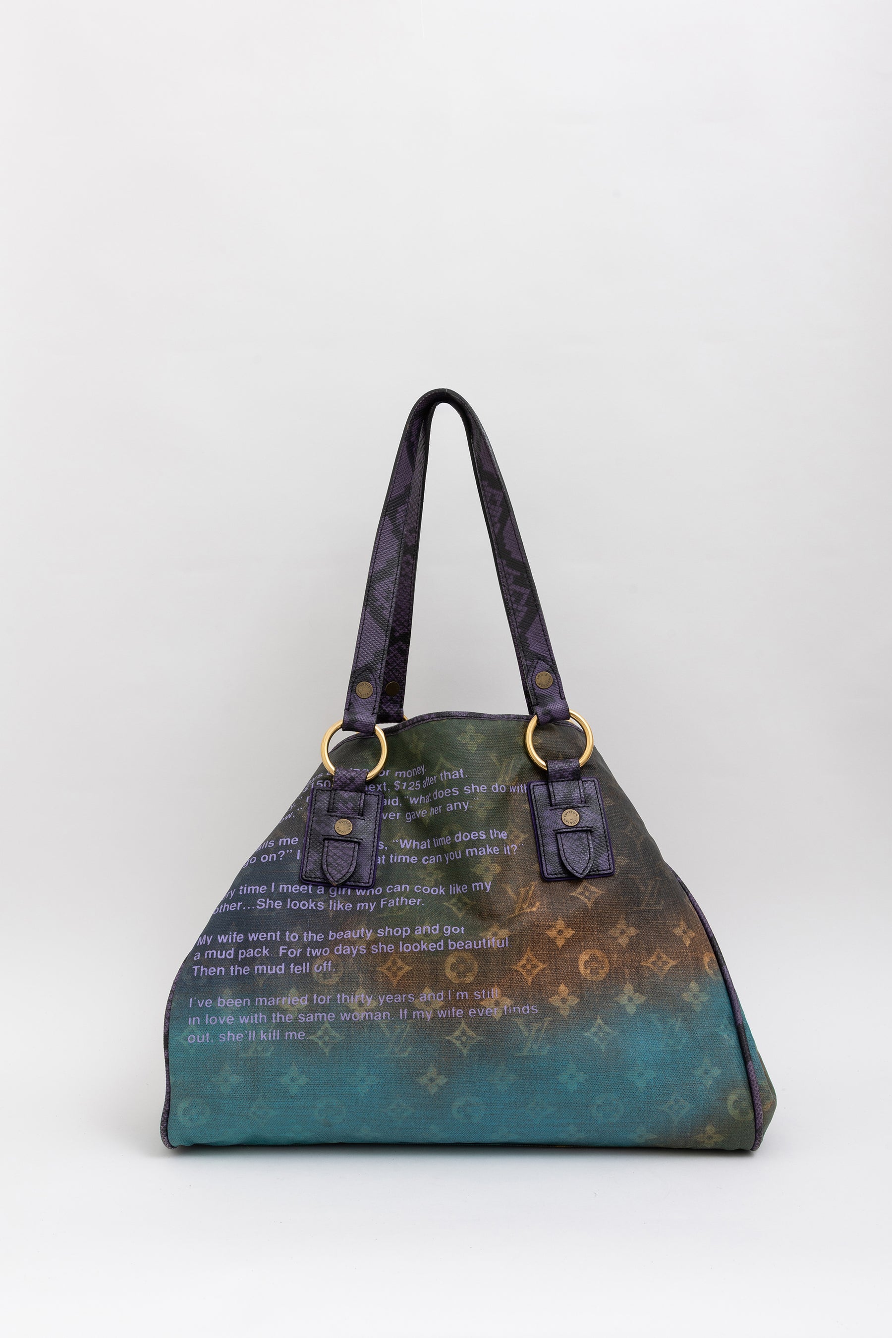 x Richard Prince Heartbreak Jokes Tote Bag