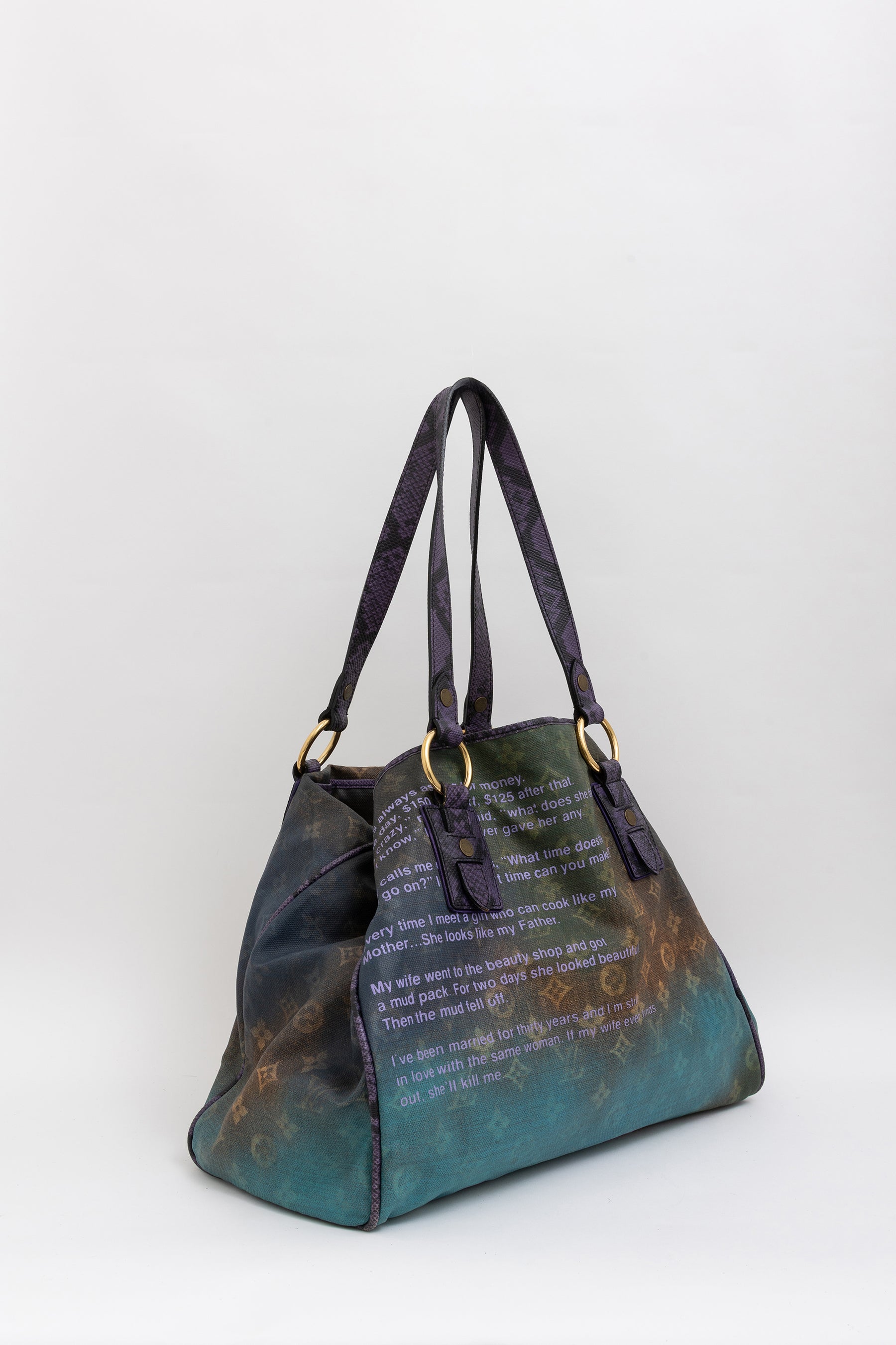 x Richard Prince Heartbreak Jokes Tote Bag