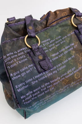 x Richard Prince Heartbreak Jokes Tote Bag