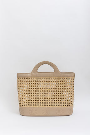 CC Raffia Tote