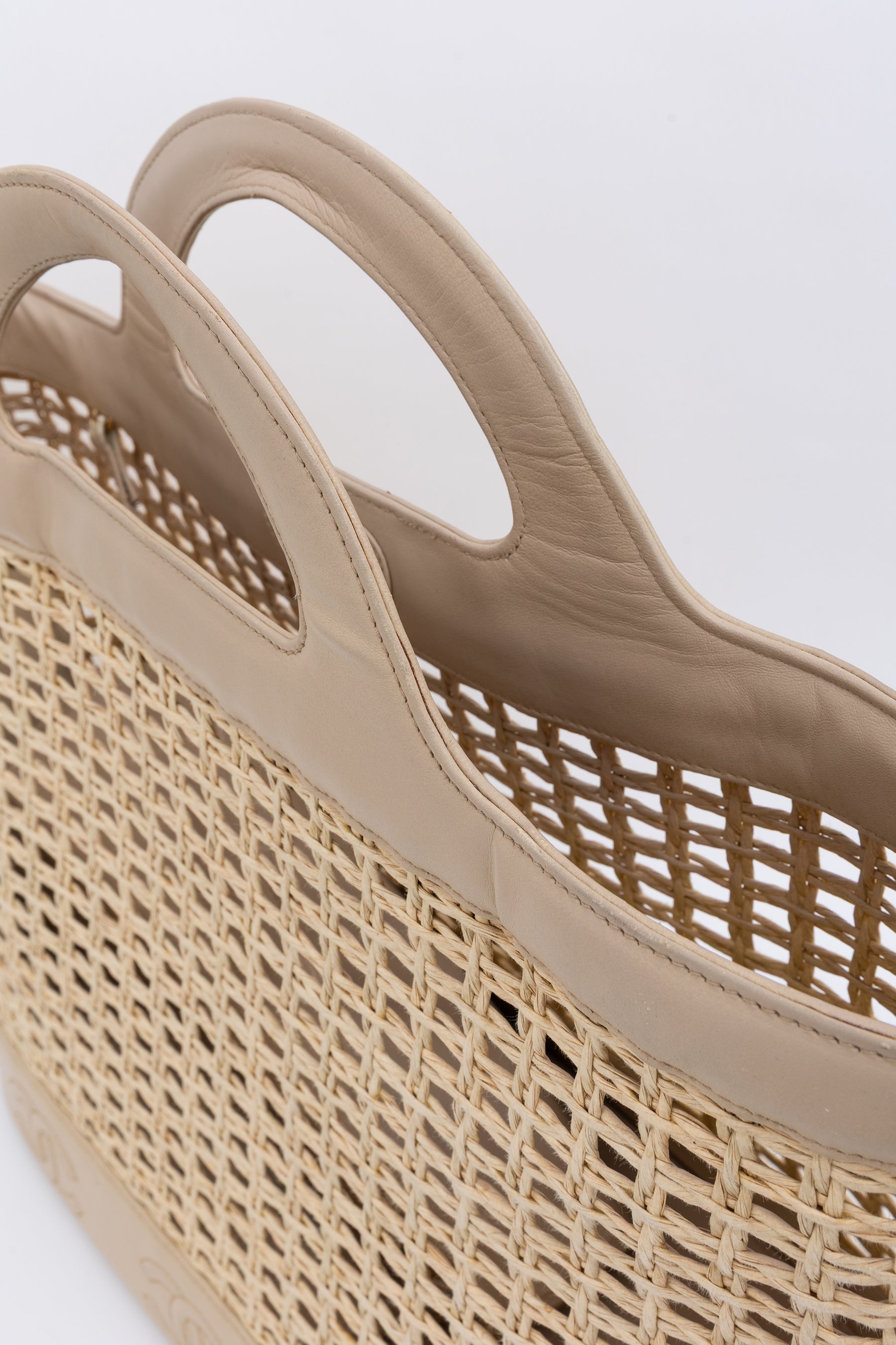 CC Raffia Tote
