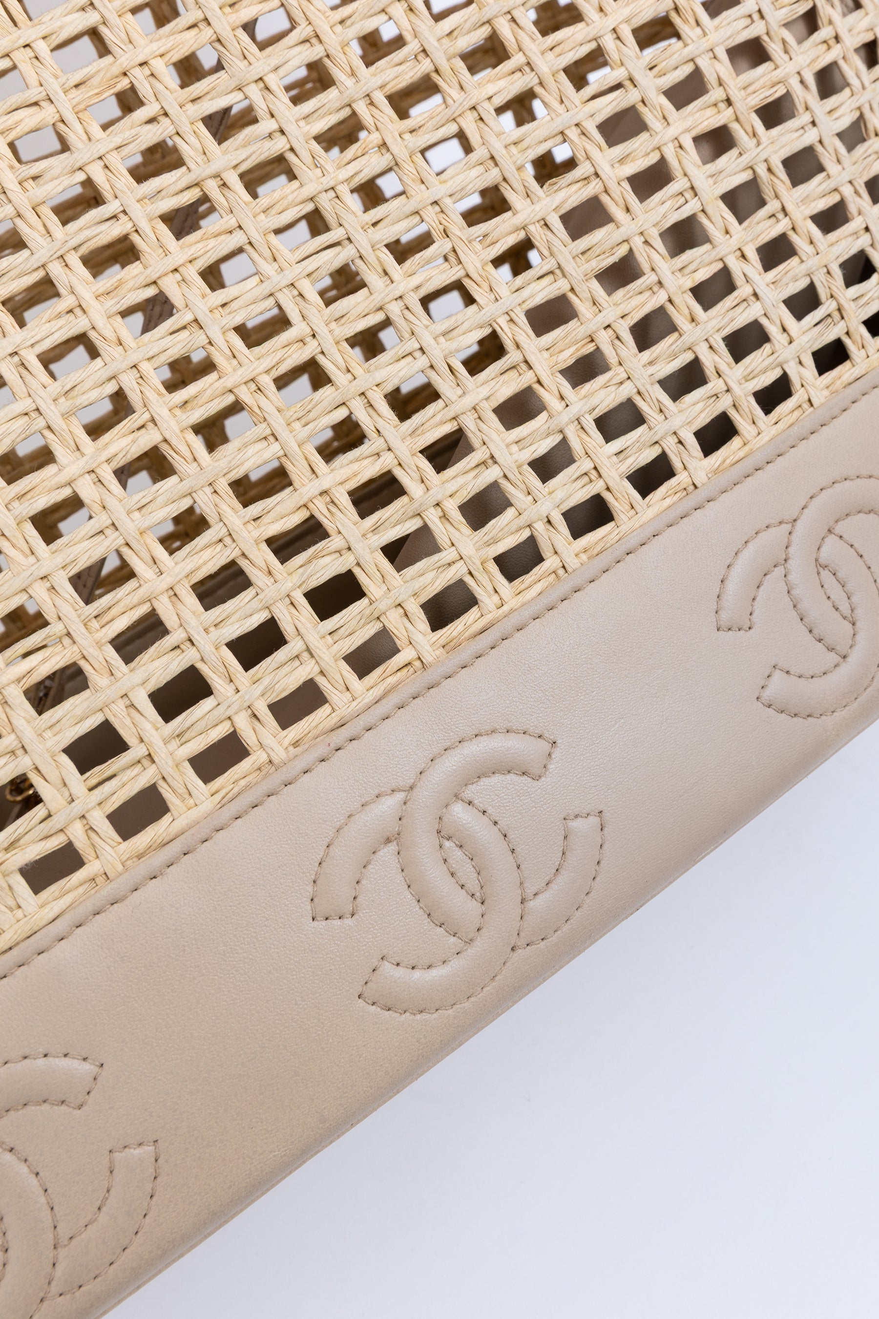 CC Raffia Tote