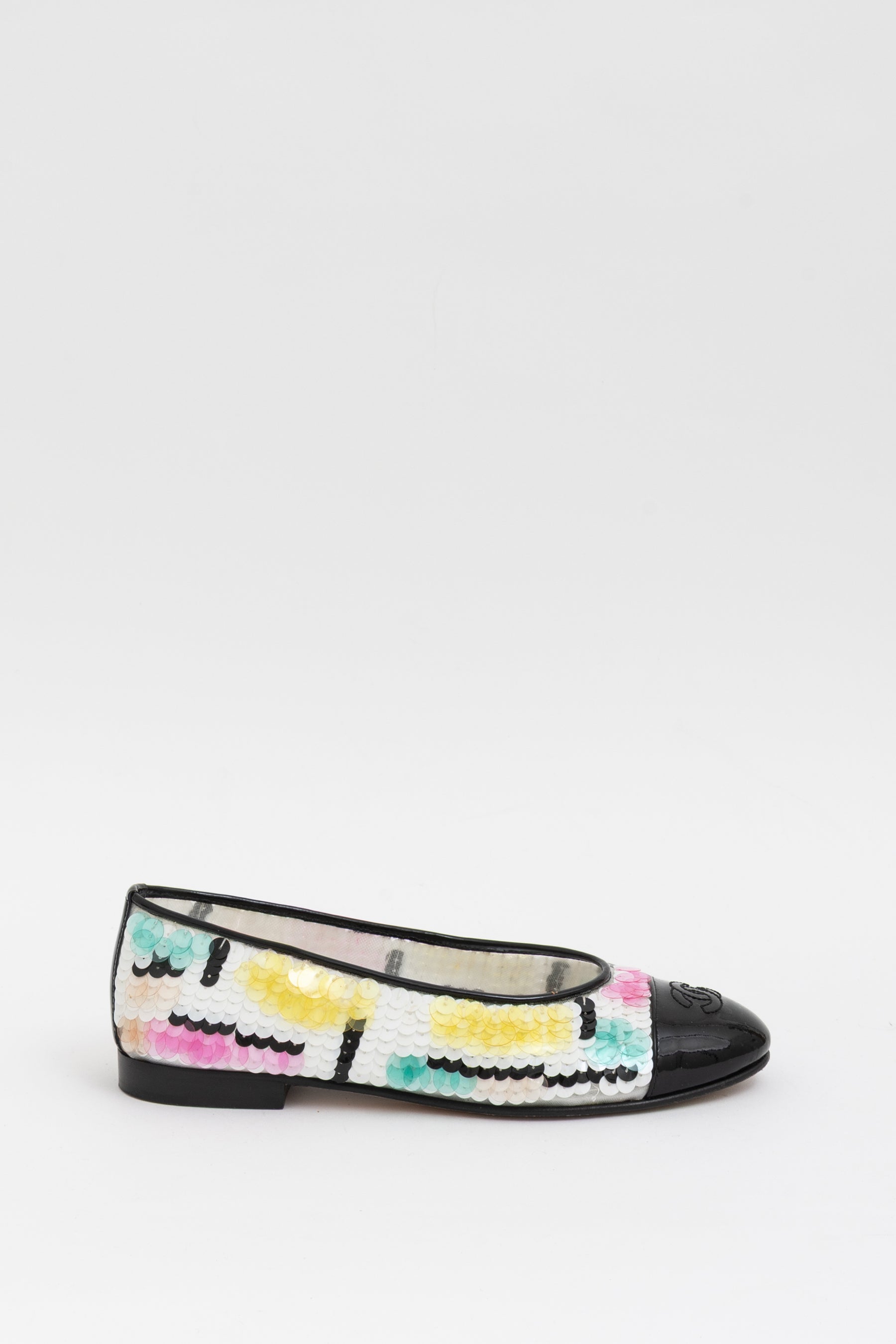 Sequin Ballet Flats
