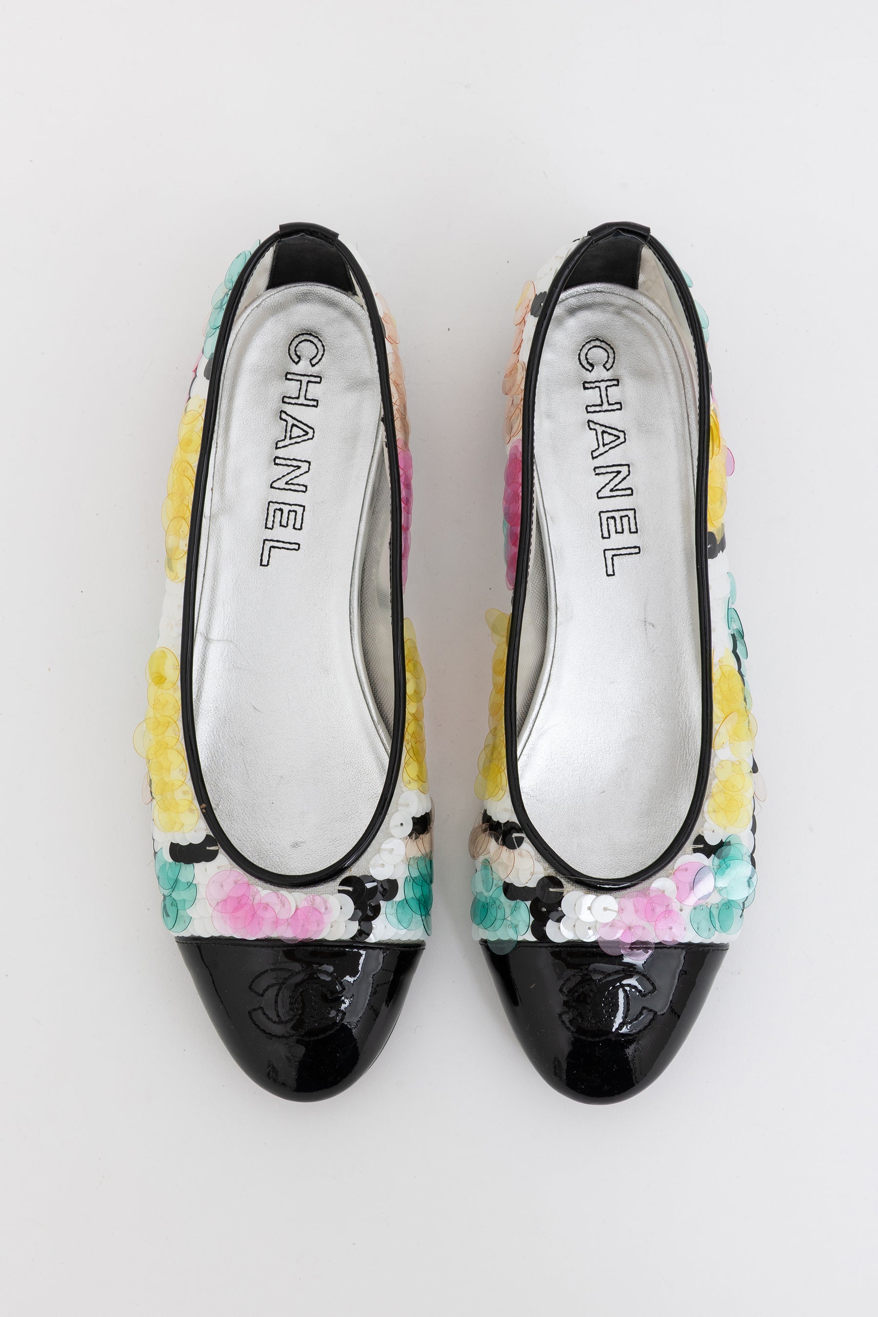 Sequin Ballet Flats