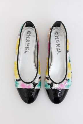 Sequin Ballet Flats