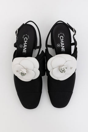 Camellia Slingback Pumps