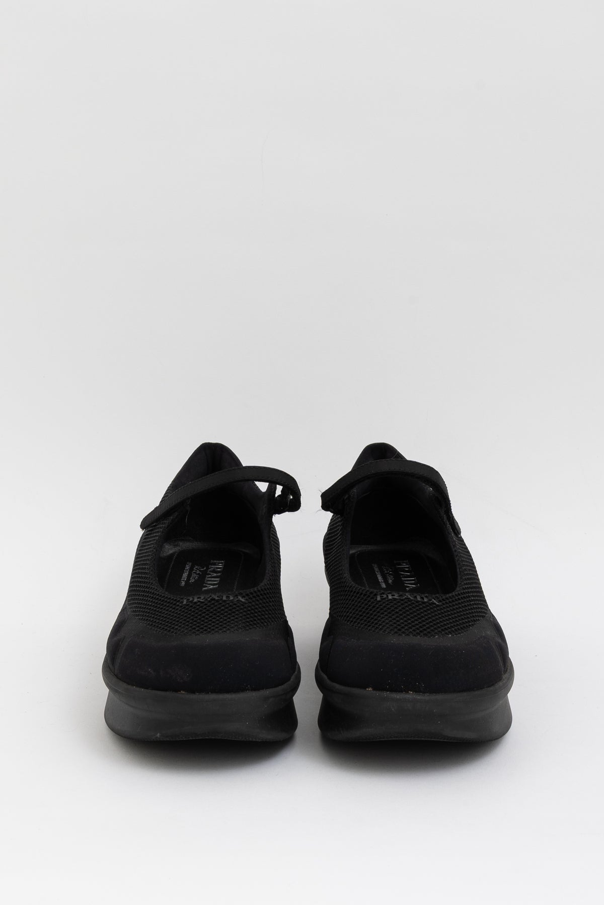 Mesh Chunky Ballerina Flats