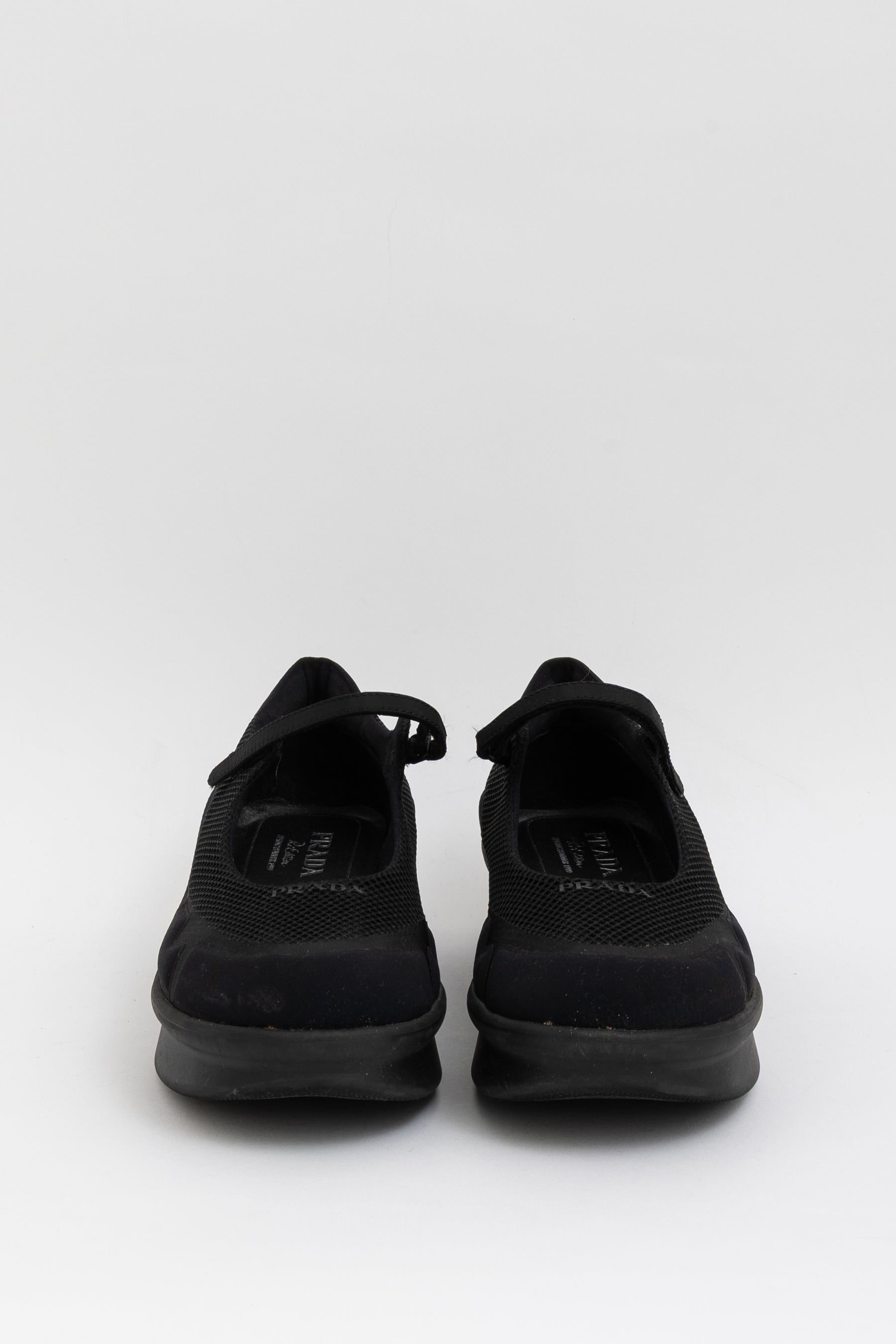 Mesh Chunky Ballerina Flats