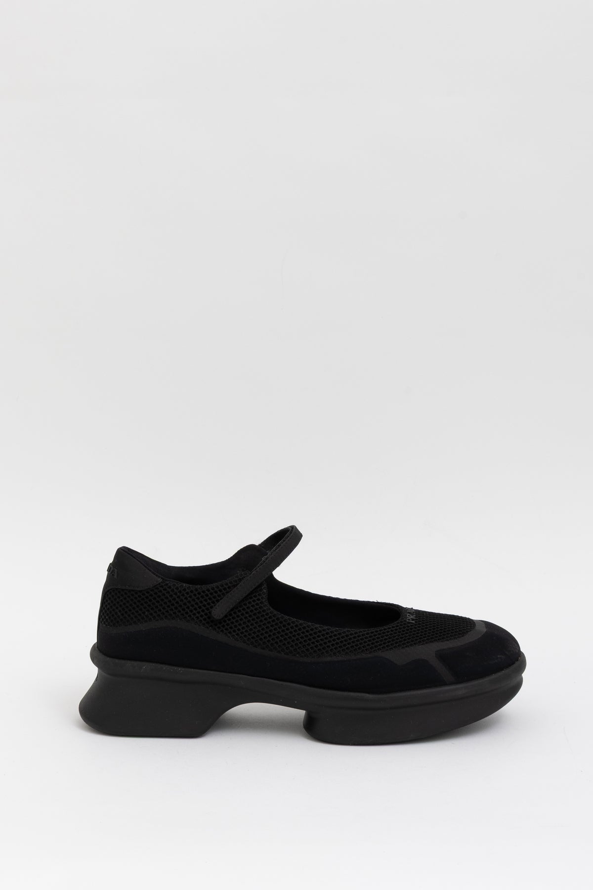 Mesh Chunky Ballerina Flats
