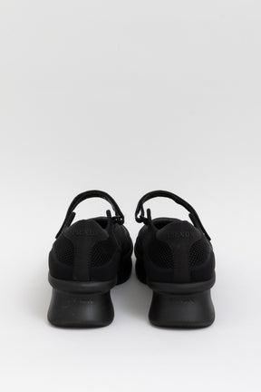 Mesh Chunky Ballerina Flats