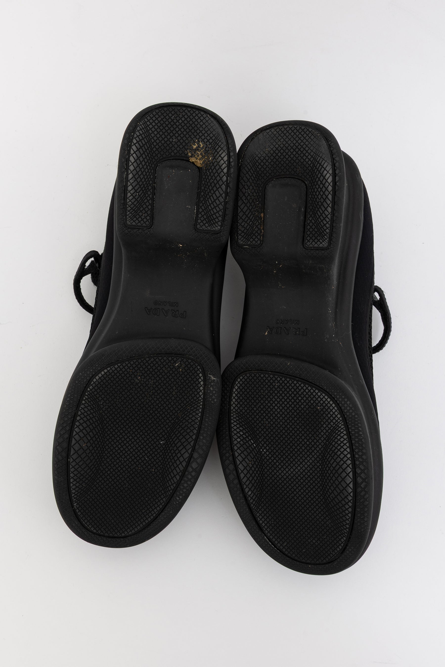 Mesh Chunky Ballerina Flats
