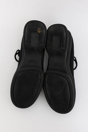 Mesh Chunky Ballerina Flats