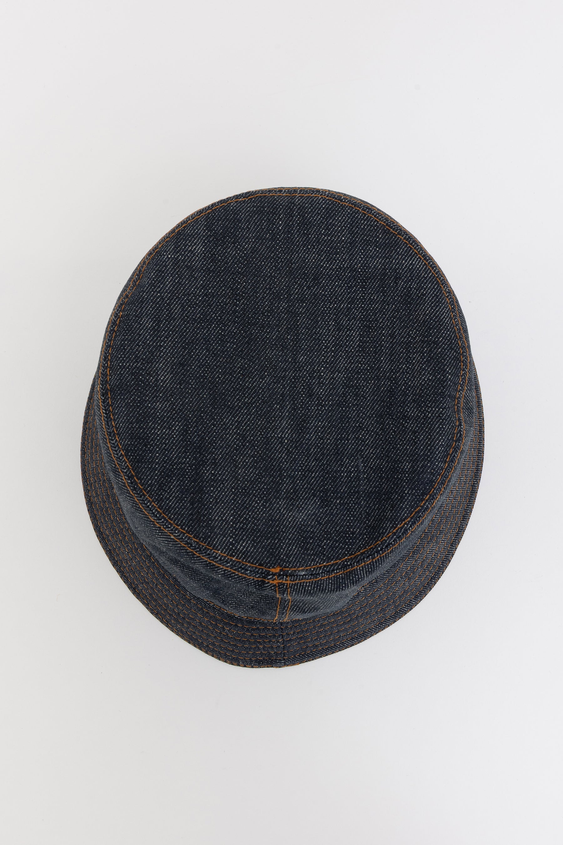 Denim Logo Bucket Hat