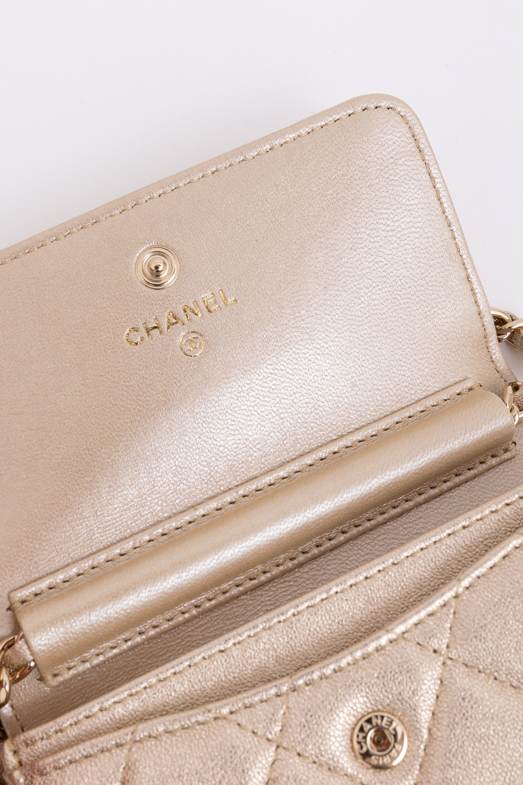 Camellia Strap Mini Card Holder on Chain