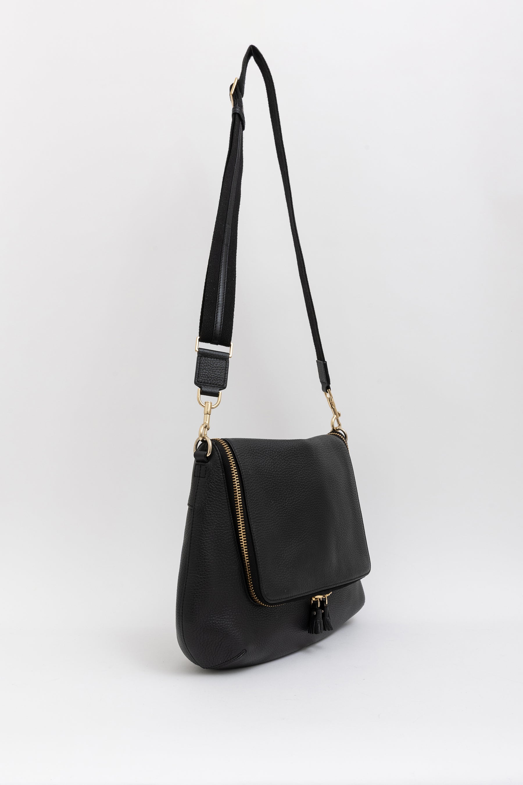 Maxi Zip Crossbody Bag