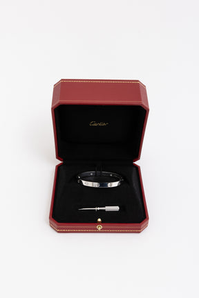 White Gold Diamond Love Bracelet