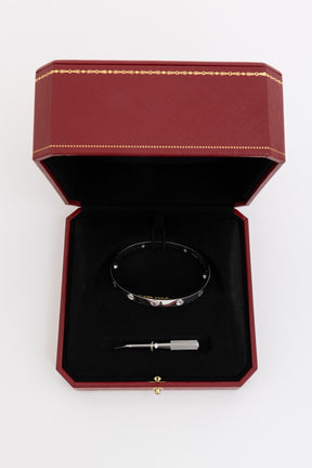 White Gold Diamond Love Bracelet