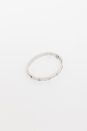 White Gold Diamond Love Bracelet