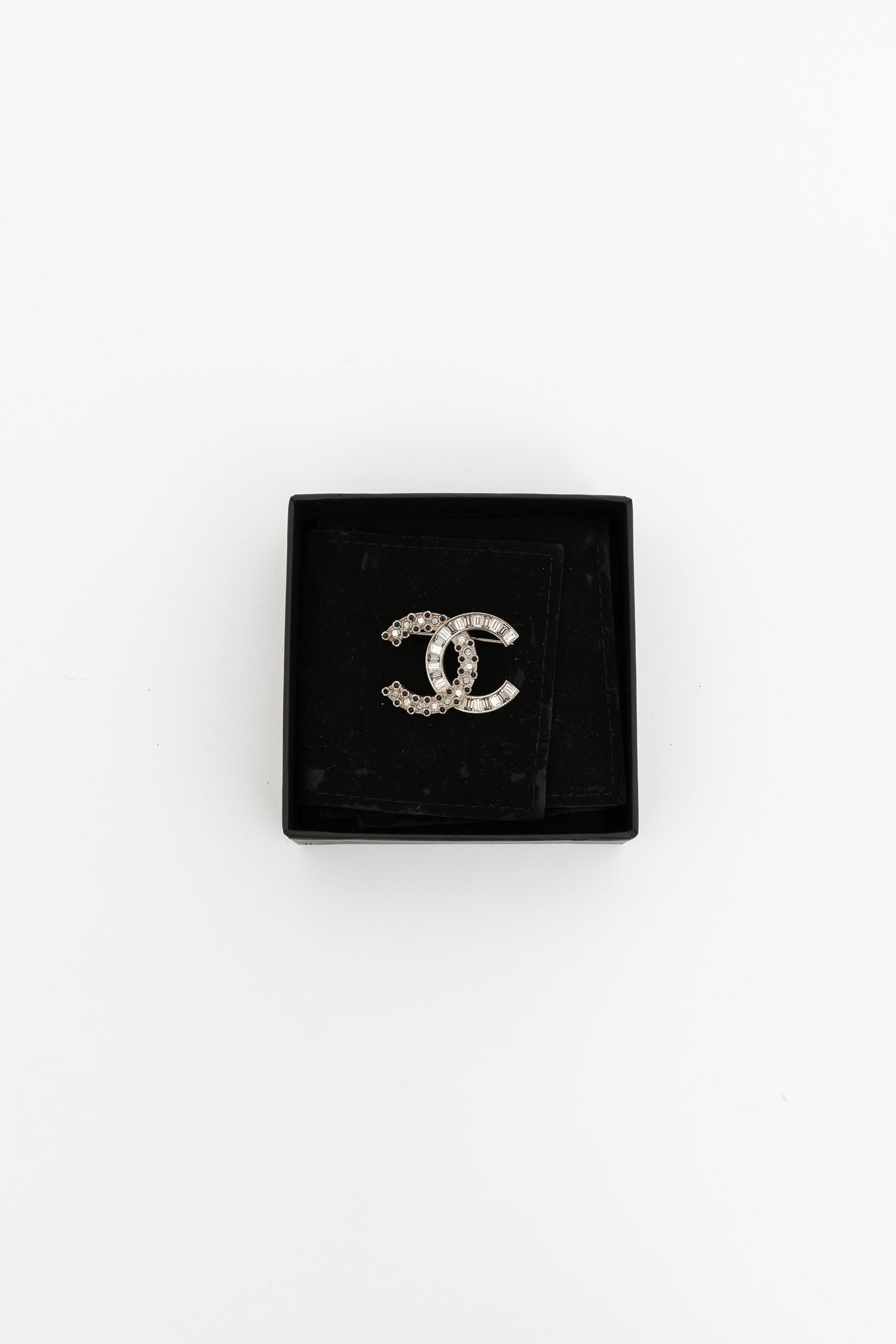 CC Crystal Brooch