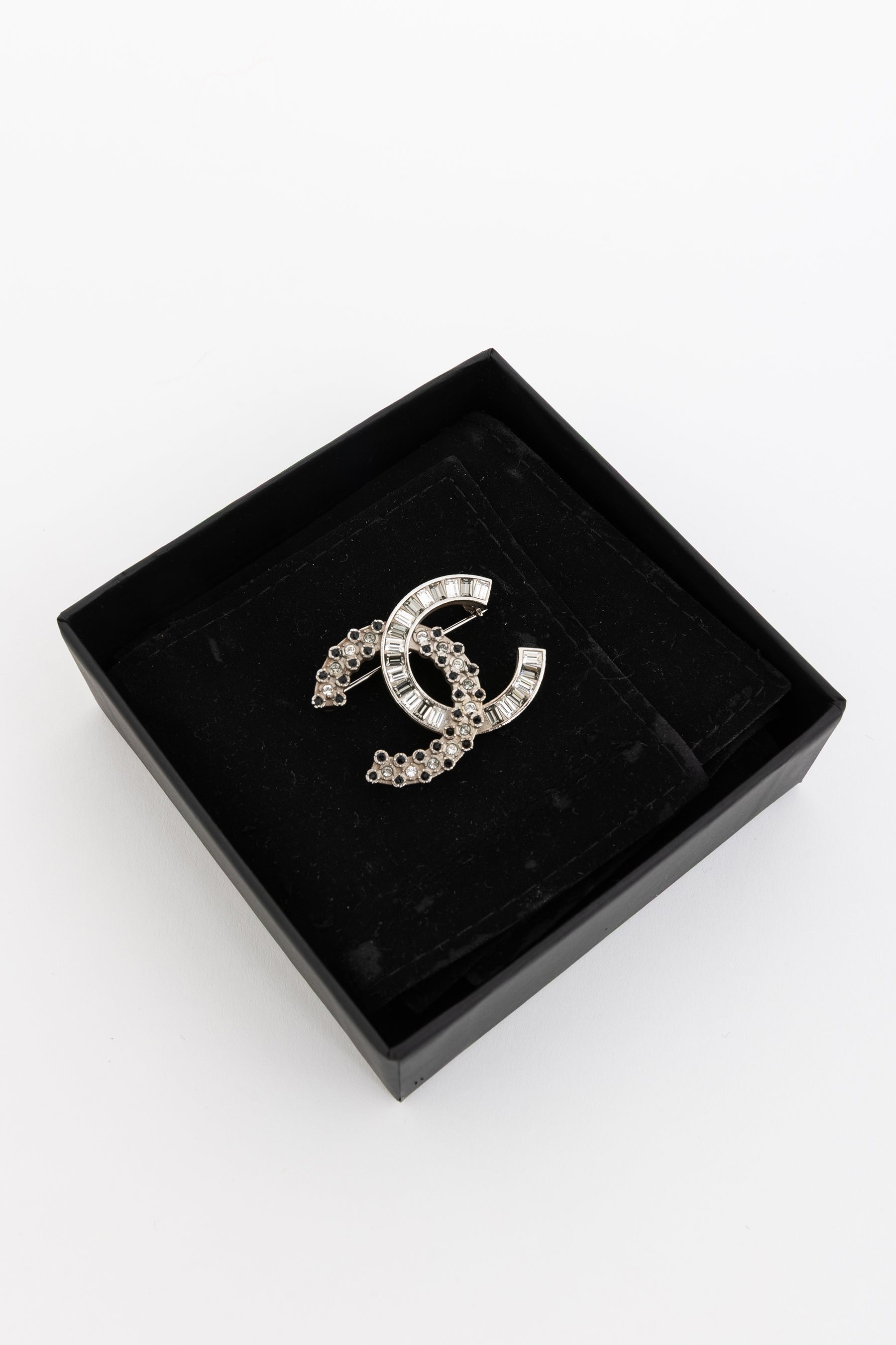CC Crystal Brooch
