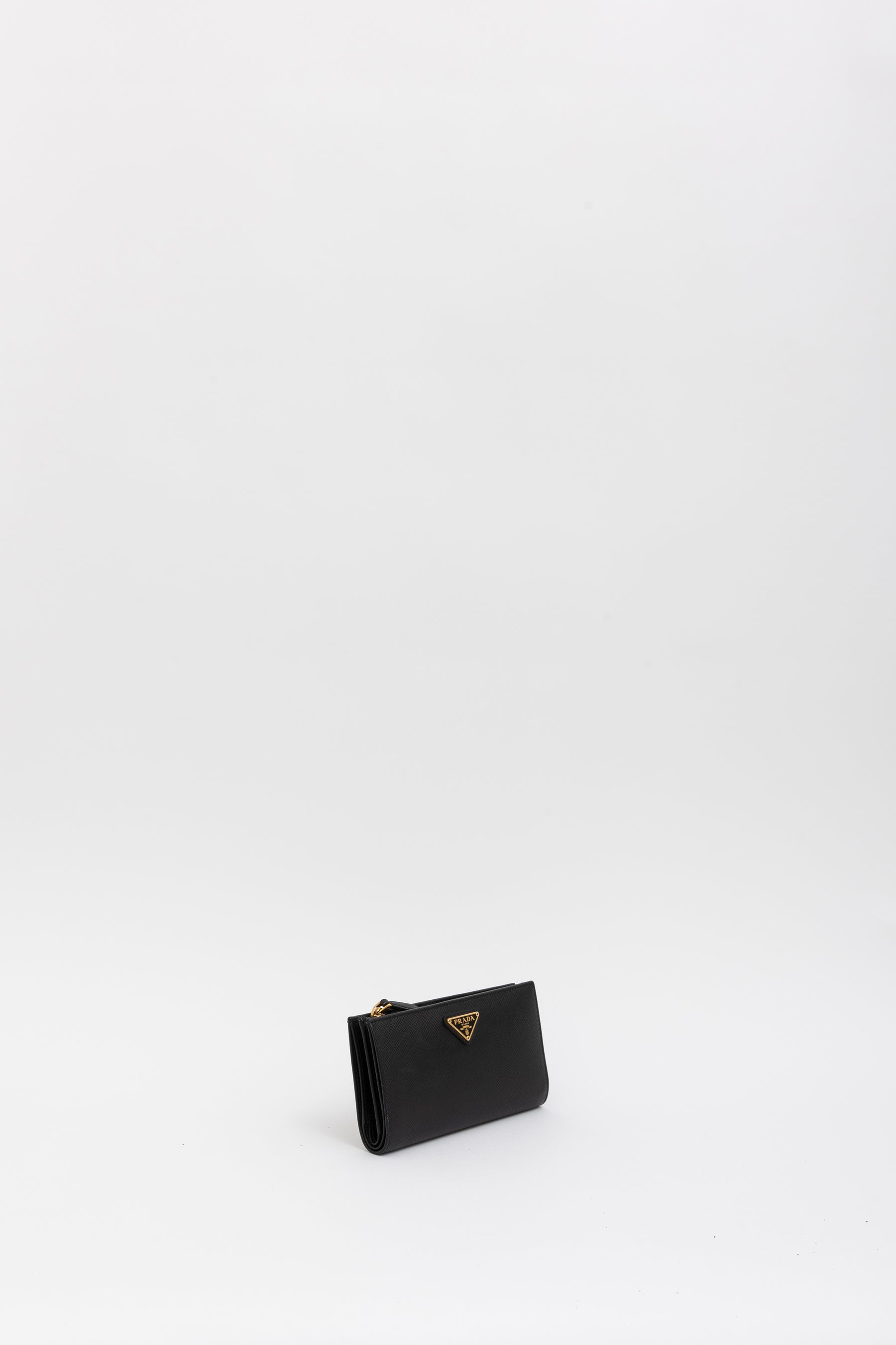 Saffiano Logo Wallet