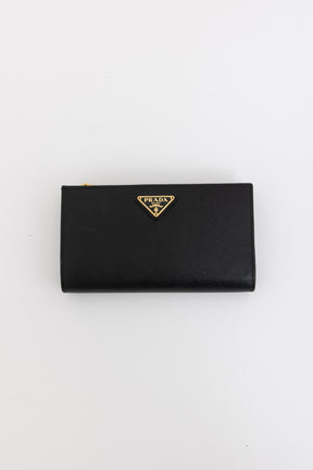 Saffiano Logo Wallet