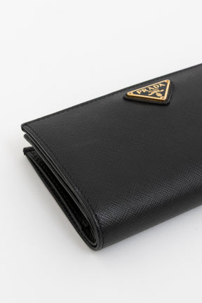 Saffiano Logo Wallet