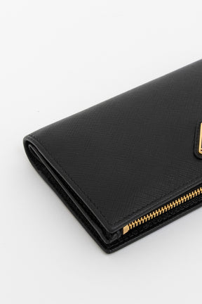 Saffiano Logo Wallet