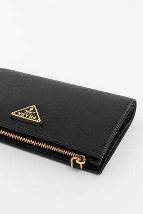 Saffiano Logo Wallet