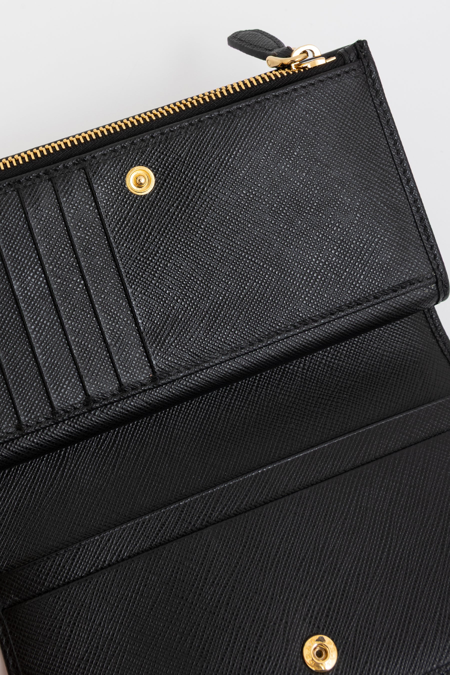 Saffiano Logo Wallet