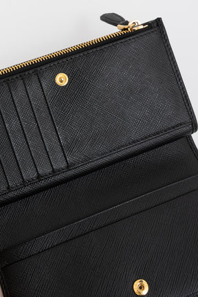 Saffiano Logo Wallet